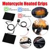 Motorrad Lenkergriff Wasserdichte Lenkerheizung Abdeckung 12V Heizgriff Elektrische Heizgriff Abdeckung Motorrad Griffheizung