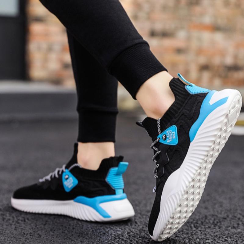 Fashion 2024Men’s Sneakers Fashion Outdoor Casual Shoe Mesh Breathable Sport Running Shoes for Men Comfort Training Shoe Tenis Masculino