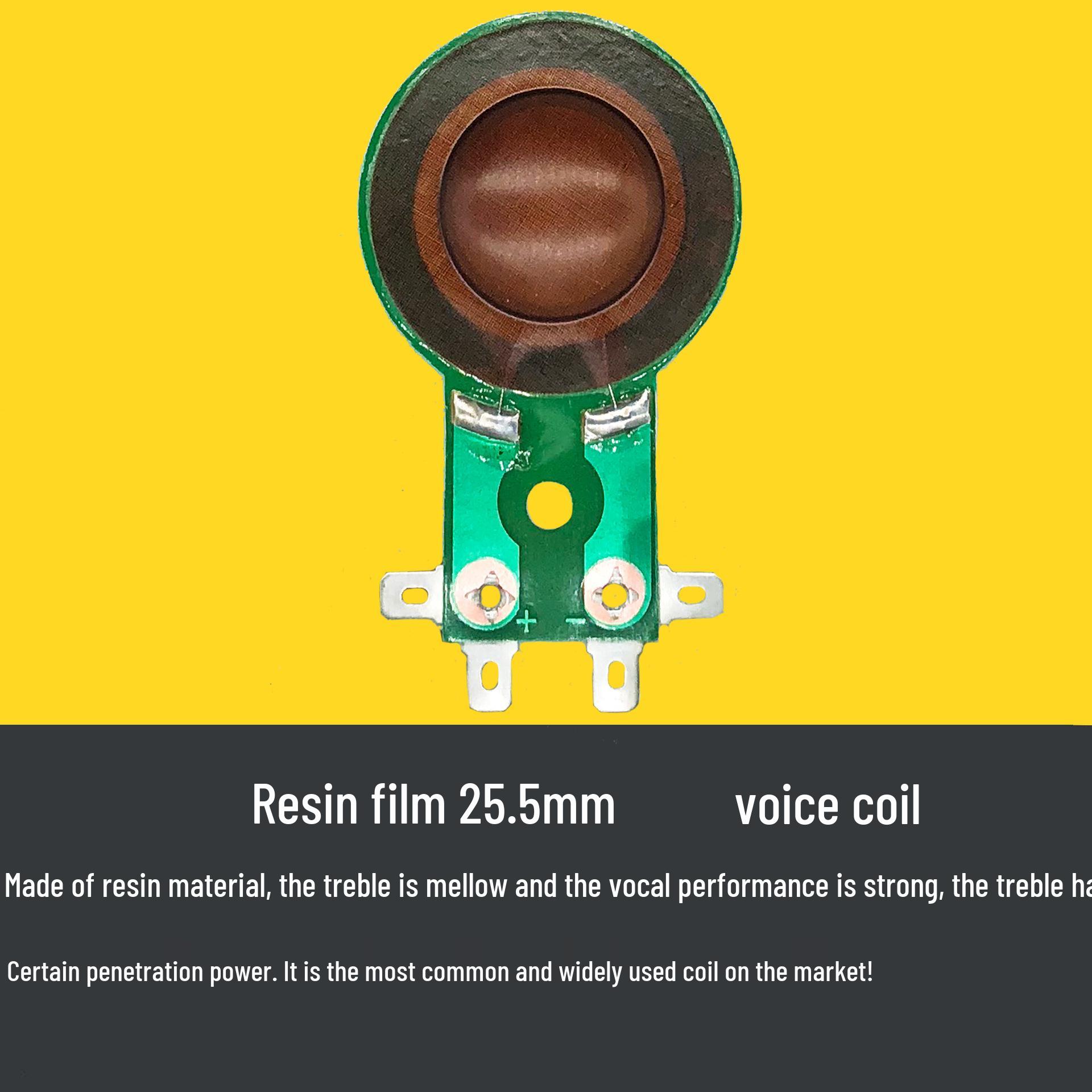 JBL 25.5mm Resin Horn Tweeter Voice Coil Diaphragm