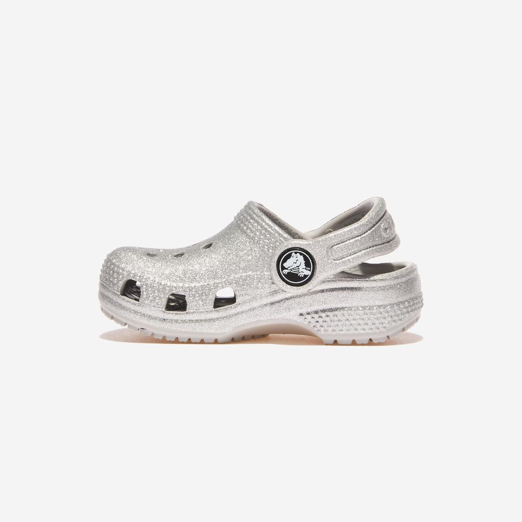 Crocs Classic Glitter Clog Toddler, CRS206992, 1010104323, Popular Korean Shoes