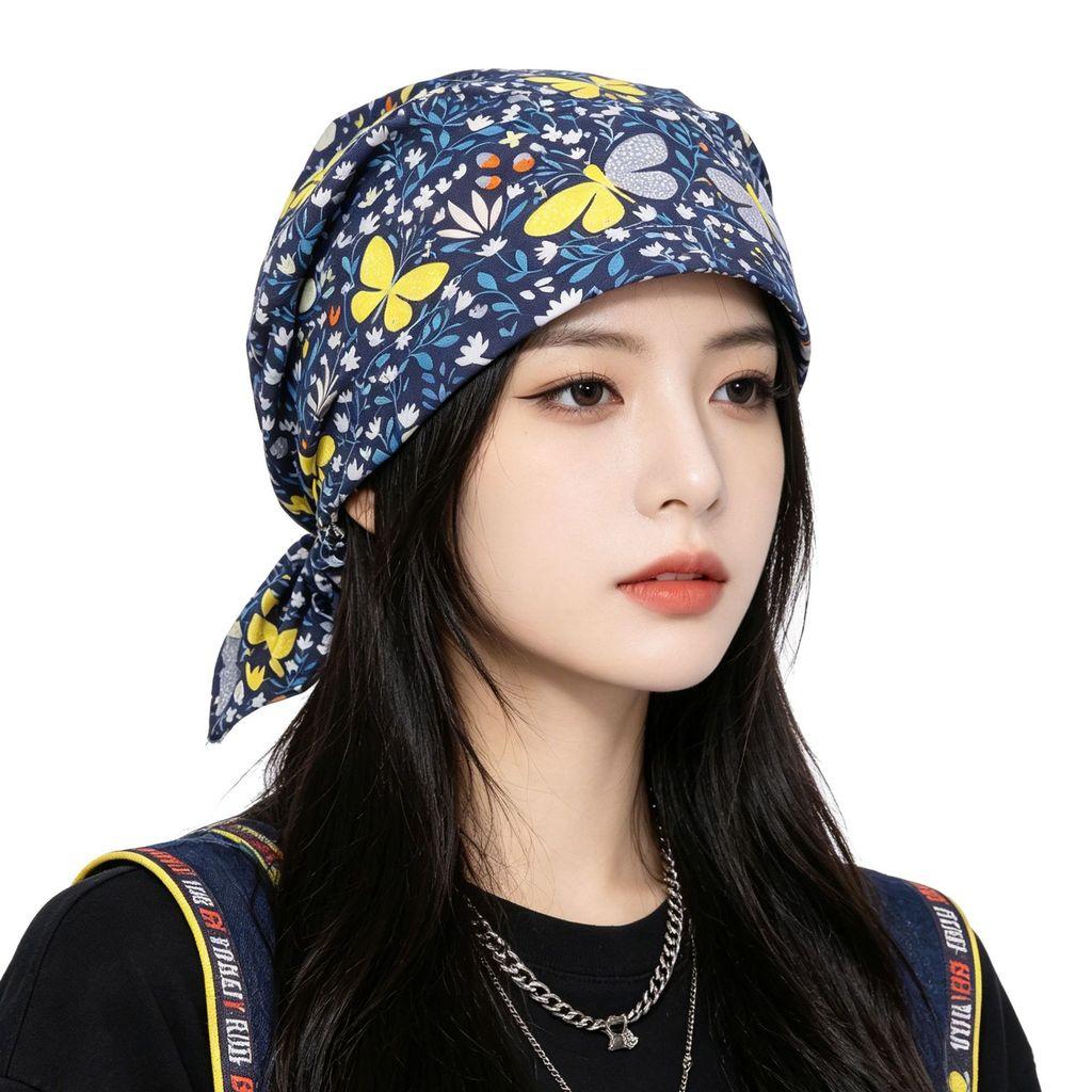 Pirate Hat For Women Summer Cotton Foldable Windproof Stylish Headgear
