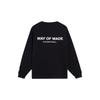 Li Ning Sweatshirts Men's Black Crew Neck Moderate Regular AWDS813-4