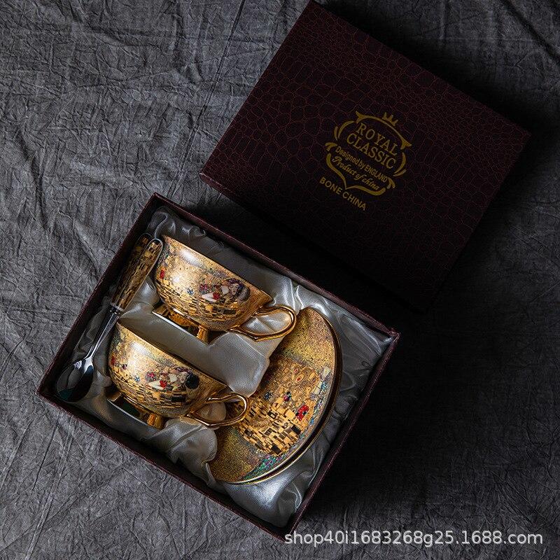 Luxury European Coffee Cups, Two Sets of Retro British Poppy Cups, Bone Porcelain, Egyptian Pairs, Espresso Design, Milk, Basin, Beautiful Poppy Cups.