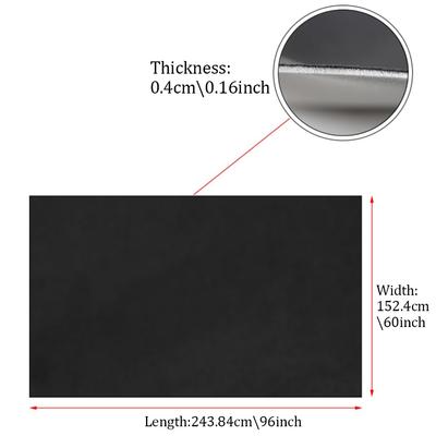 60*96 Inch Automotive Car Headliner Fabric Foam Composite Sponge, Bus/Car Headliner Suede Backing Material