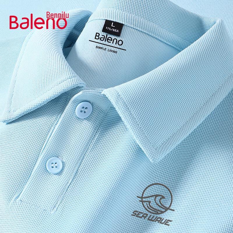 Baleno Men's Waffle Knit Polo Shirt