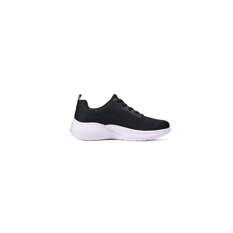 Skechers Bobs Comfortable Low-Top Running Shoes Women Sneakers Black 117550-BKLV