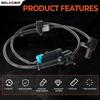 Front ABS Wheel Speed Sensor Left & Right Compatible With Chevy Avalanche Express Silverado Suburban Tahoe, GMC Savana Sierra Yukon XL, Cadillac