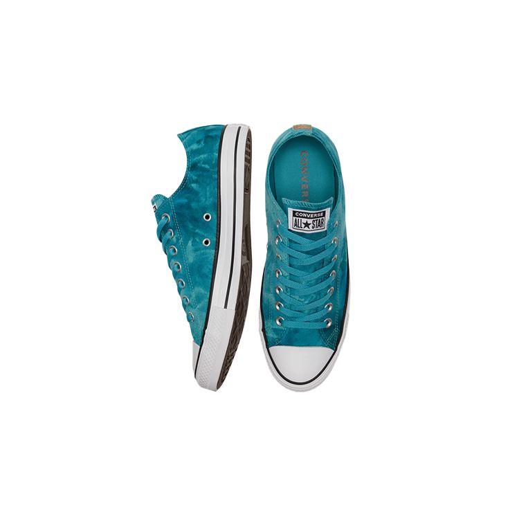Converse Chuck Taylor All Star Low Harbor Teal Unisex-Sneakers Weiß 170860C