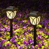 2PCS Solar Lawn Lights Outdoor LED Bright Yard Lamp Waterproof Night Light Landscape Lighting Pathway Light Garden Decor