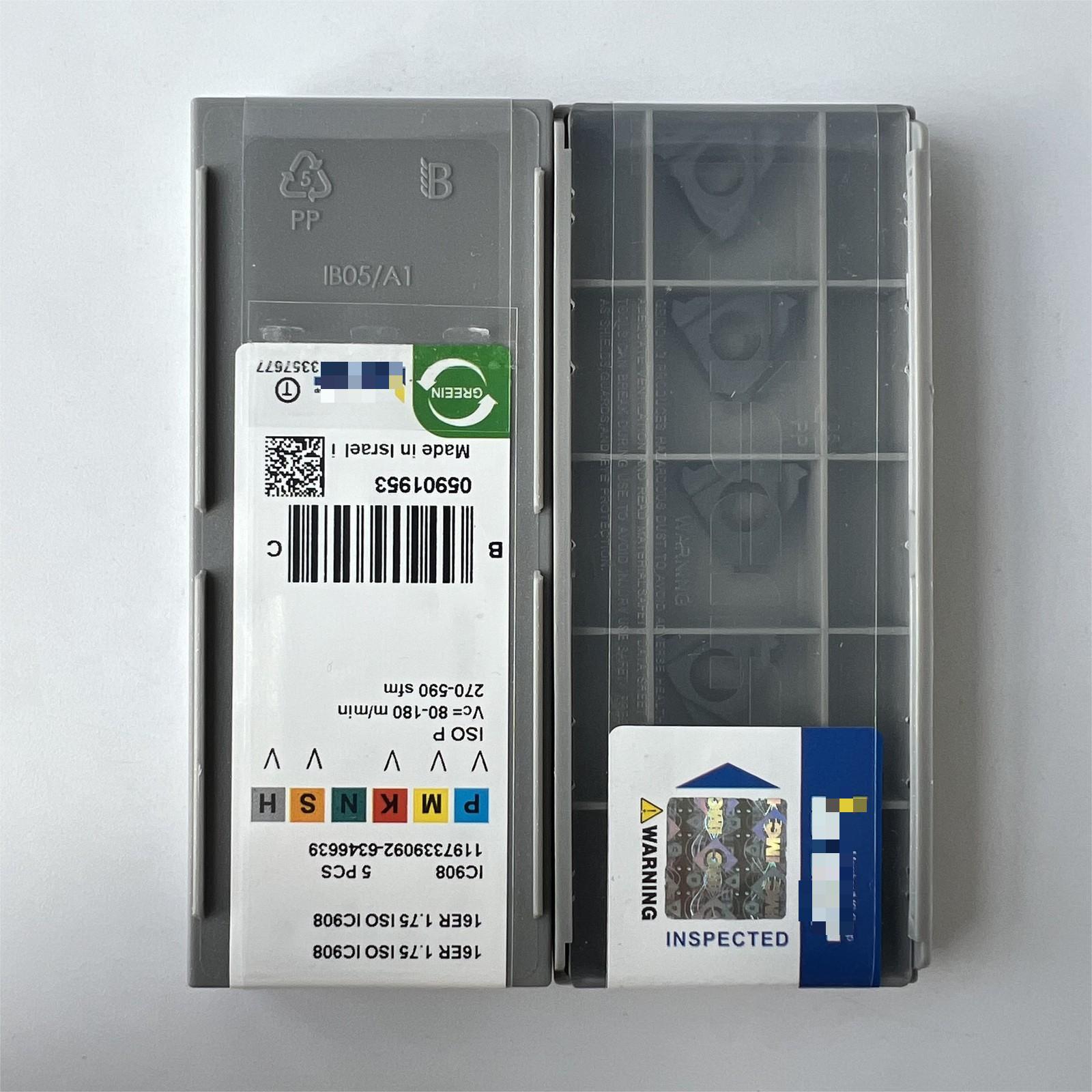 

16ER1.75ISO IC908 / Industrial indexable Carbide Inserts 10 Pcs