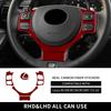 Real Soft Carbon Fiber For Lexus RC300 RC350 RC200T 2015 2016 2017 2018 2019 2021 2022 2023 2024 2025 Steering Wheel Sticker