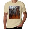 Forest in the Fall T-Shirt Short sleeve tee Blouse korean fashion clothes