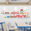 Tutoring Class Classroom Cultural Layout Inspirational Decoration Self-adhesive Training Institution Class Cultural Wall Wall Wall Stickers
