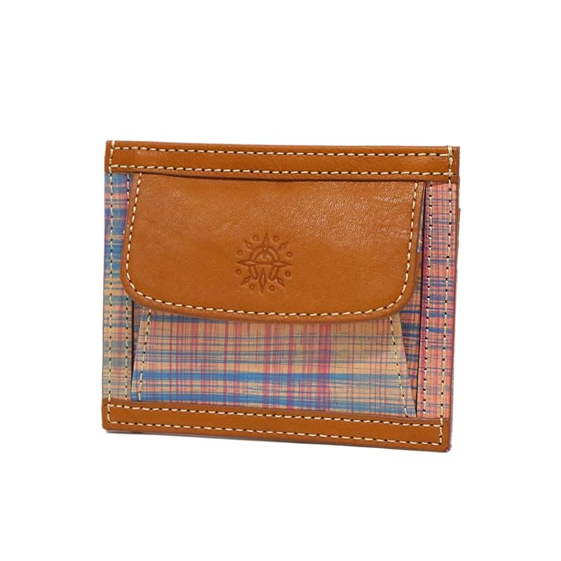 

[Dakota] mini wallet genuine leather ladies blue DA-31574-65