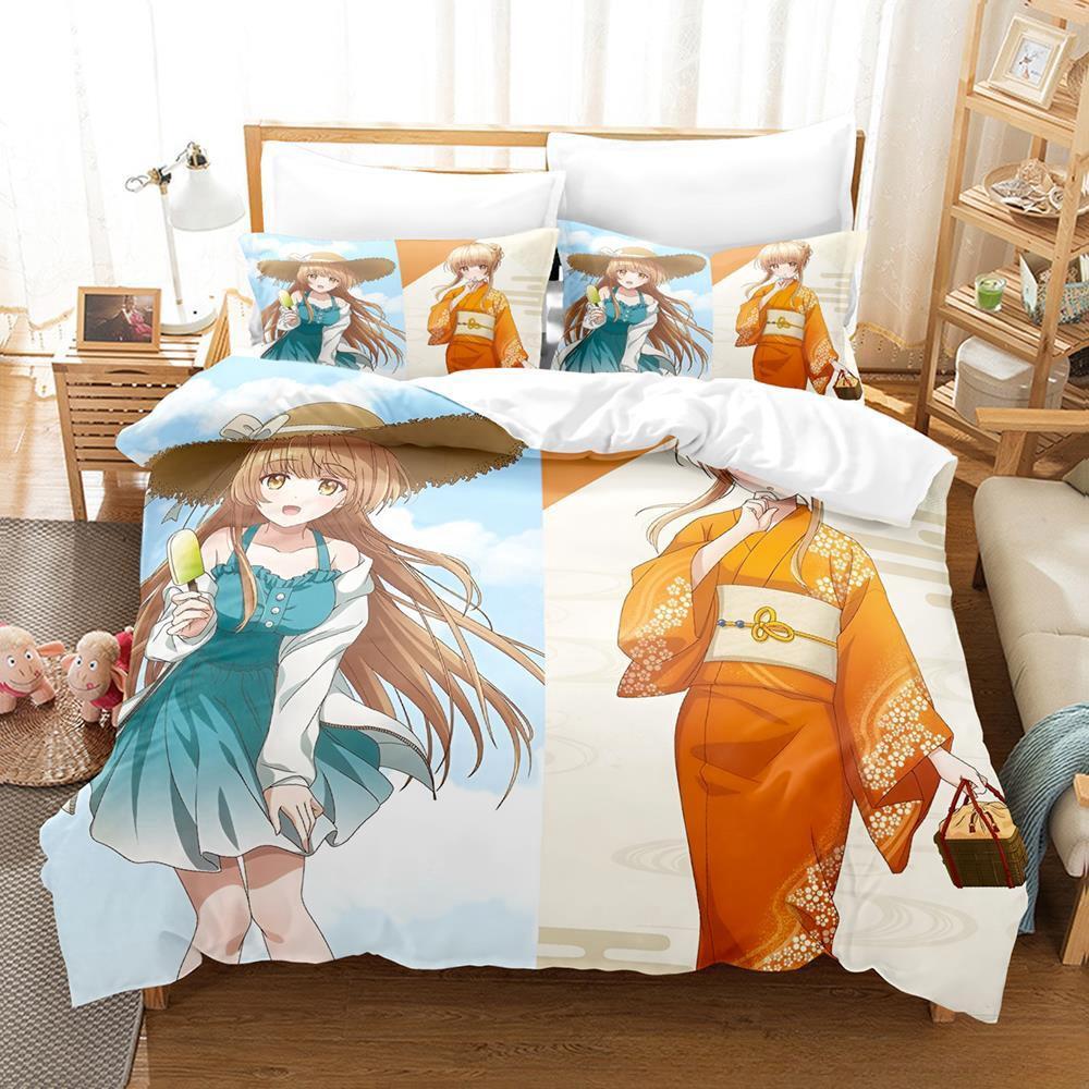 New The Angel Next Door Spoils Me Rotten Bedding Set Single Twin Full Queen King Size Bed Set Adult Kid Bedroom Duvet Cover Set
