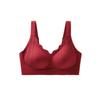 Natal Year Red Underwear Set Women's Traceless Steel Rim Closed Breasts Anti-sagging Soft Support Threaded Comfortable Bra