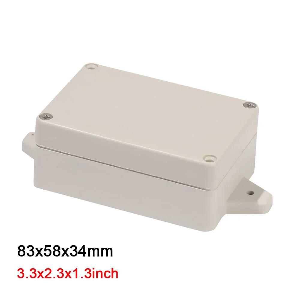 Electronic IP67Junction Box Instrument Case Waterproof Plastic Enclosure Box Electrical Project Box Outdoor Junction Box Housing