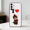 cute monchhichis     Phone Case For Samsung S25,24,23,22,30,21,10,9,Ultra,Plus,Lite Soft Black Case