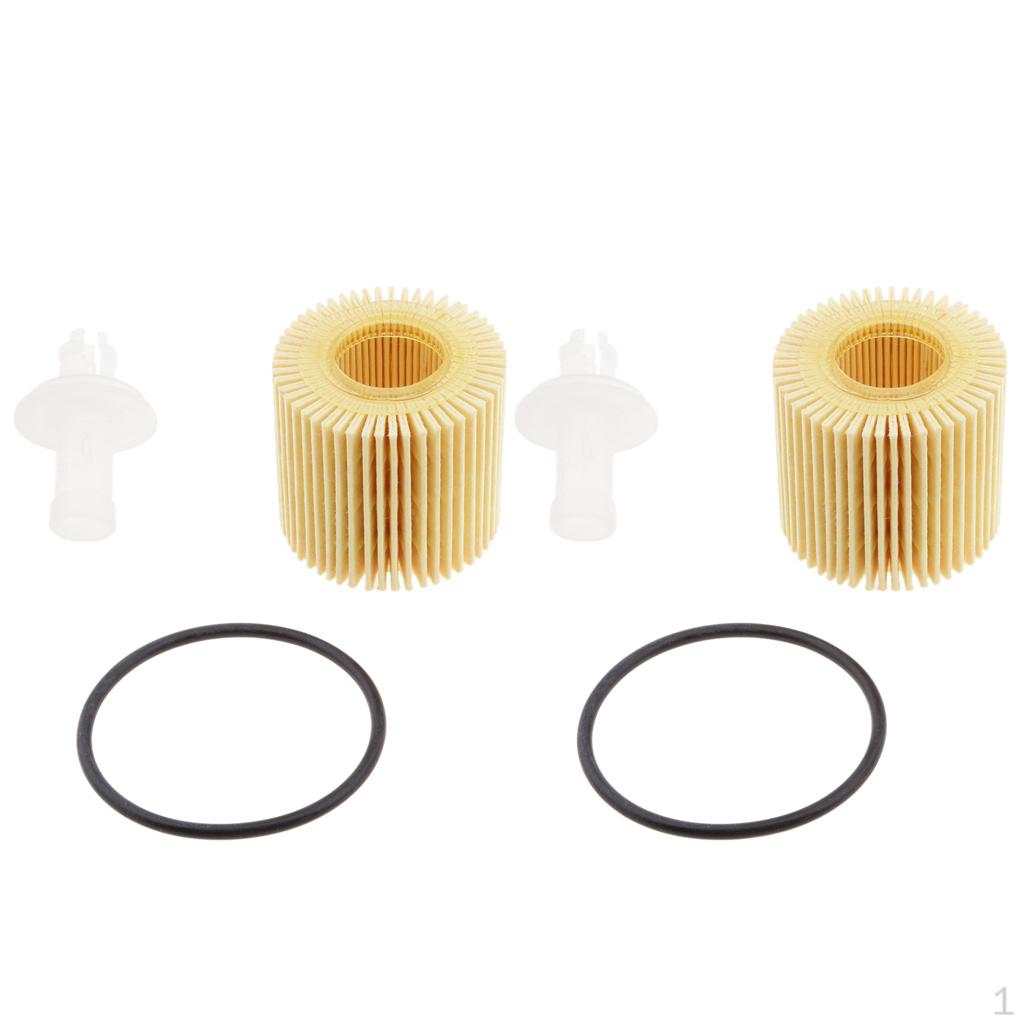 2x Car Engine Oil Filter Separator for Matrix 1.8L