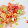 50Pcs New Mini Cartoonoranges, Lemon Slices Series Resin Flat Back Scrapbook Diy Nail Decoration Component Holiday Gifts A146
