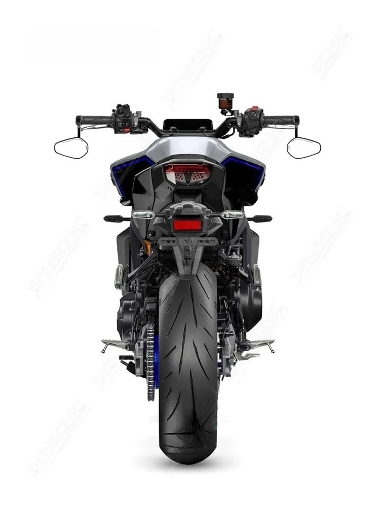 Motorcycle Handlebar End Mirrors for Yamaha MT-09 SP (MT09 2024/2024), Left and Right Rotating Lenses, E9 Certified, Motorcycle Accessories