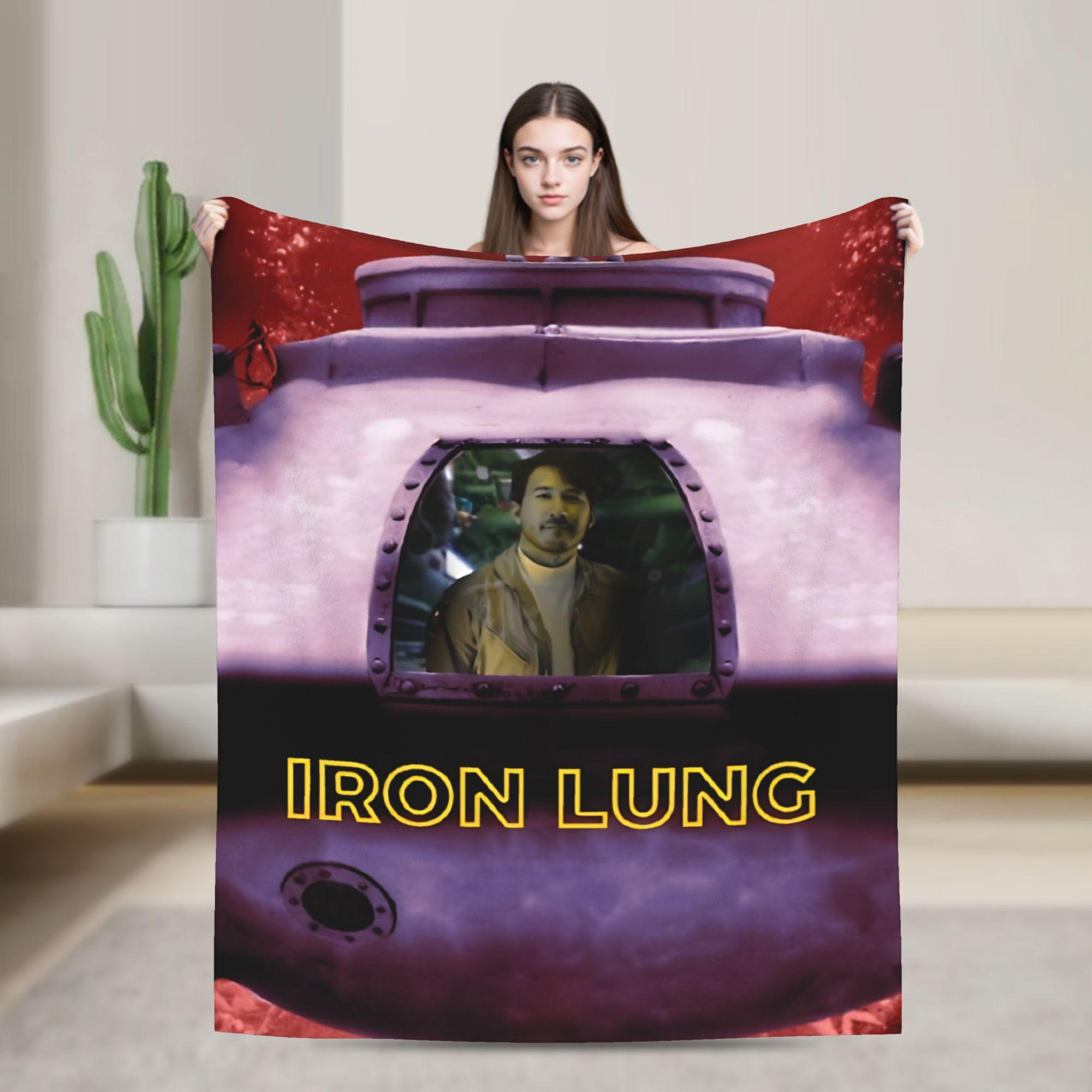 

Horror Game Iron Lung Flannel blanket Autumn Super Warm Throw blanket for Kids Adult Bedroom Novelty Bedspread Sofa Bed Cover 100x150cm