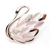 Trendy Elegant Swan Pattern  Brooch Pins  Brooches Pins Clips