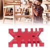 Dovetail Jig Tenon Caliper Aluminum     Scale Card Measuring Woodworking Tool