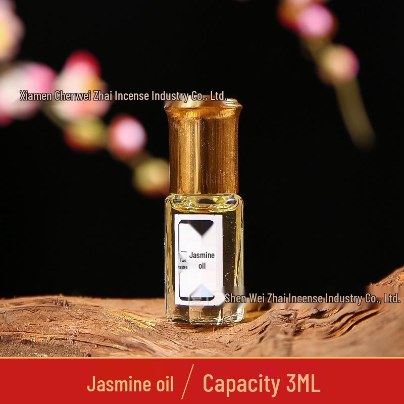 Agarwood & Sandalwood Essential Oils with Kynam, Ambergris, Cypress, Zi Nan Xiang, and Jasmine Aromatherapy Blend. 3ml