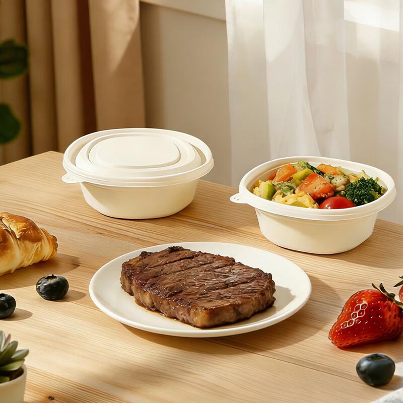 Degradable Corn Starch Disposable Lunch Boxes