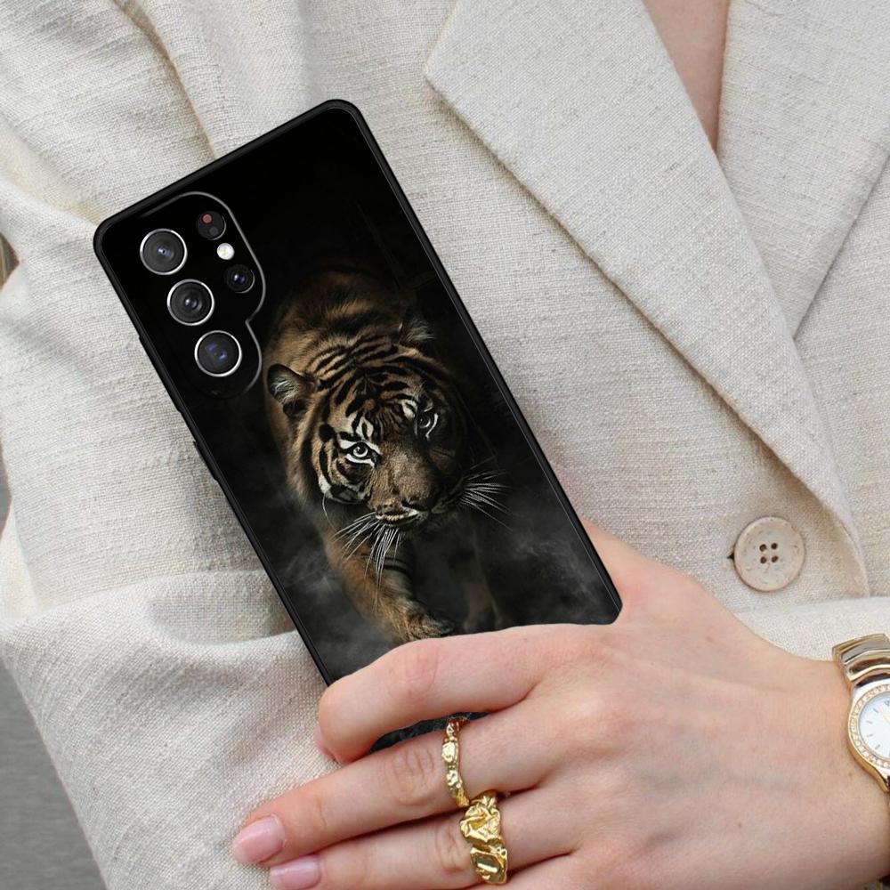 Tiger Cell Phone Case for Samsung Galaxy S26 Ultra S25 S24 S23 S22 S21 S20 Note10 Cover