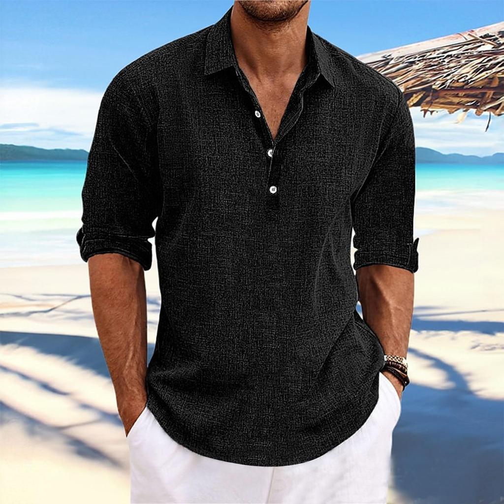 Men's Stripe Printed Button Short Sleeve Shirts Men's Casual Fashion Short Sleeve Shirts