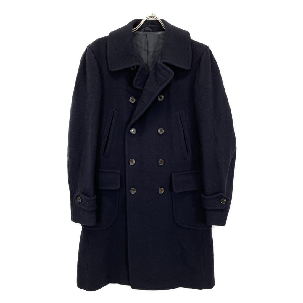 RING JACKET RJ018F40X Navy Wool Coat Coat S NavyUsed