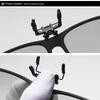 Mirror Flip Up Clip on Sunglasses Men Clips Color Shift Sun Glasses Driving Fishing Eye Wear Night Vision Lens Glasses Premium