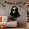 Self-Adhesive Halloween Wall Decals Thriller Hallween Window Sticker  Home Decoration