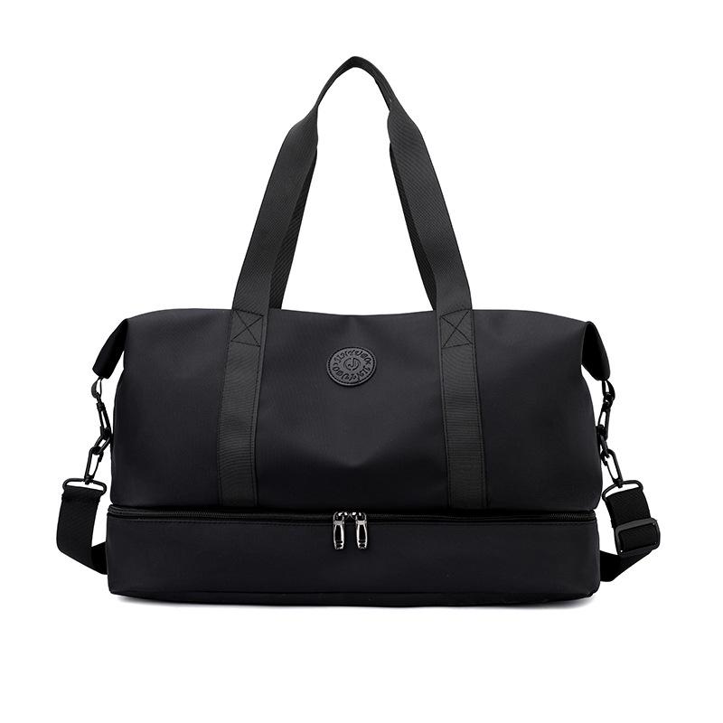 

Men s and Women s Luggage Bag Large Capacity Sports Fitness Bag Large Capacity Travel Fashioncasualtrendy Large Capacity Travel Bag чорний