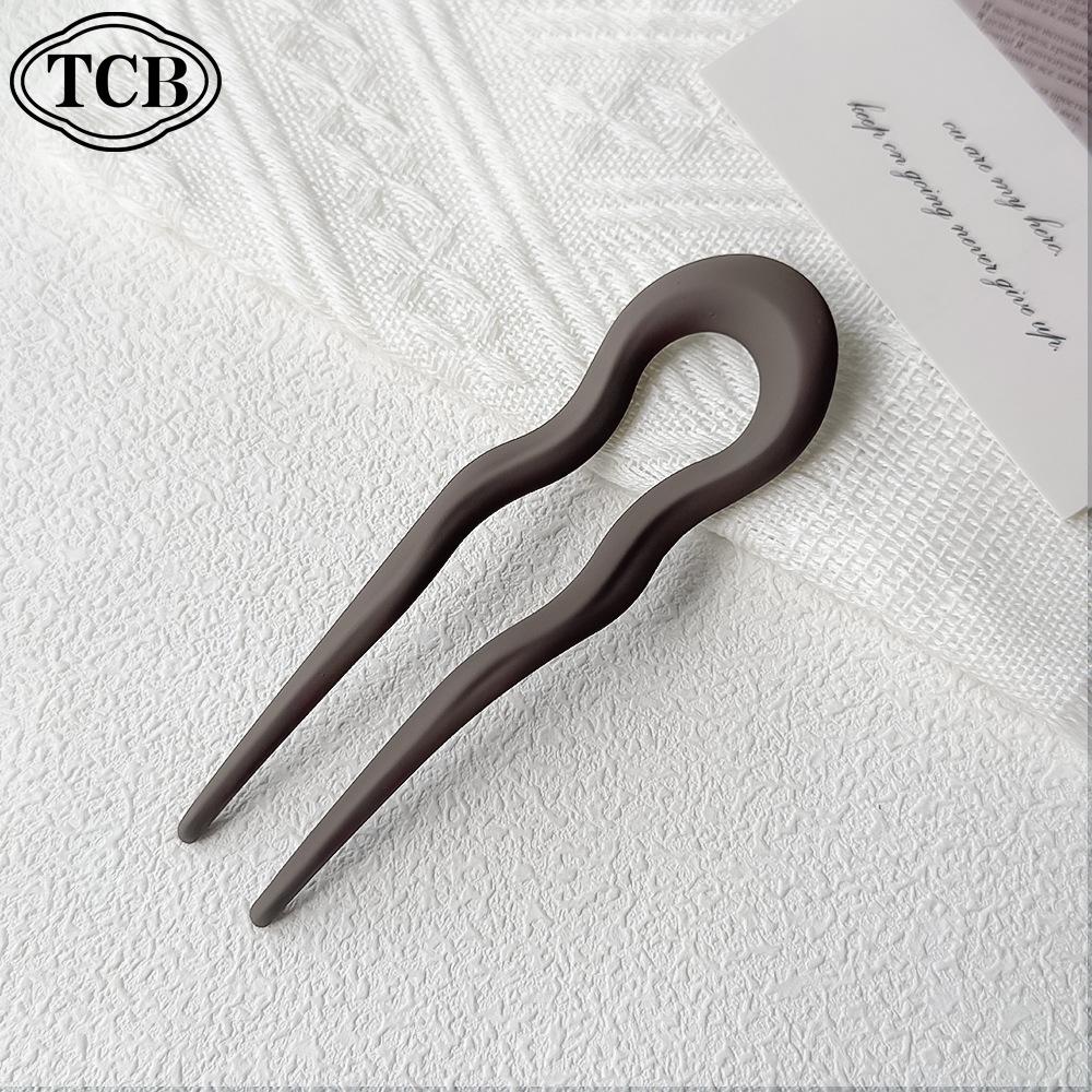 Elegant 2025 U-Shaped Japanese Korean Hairpin Clip for Buns