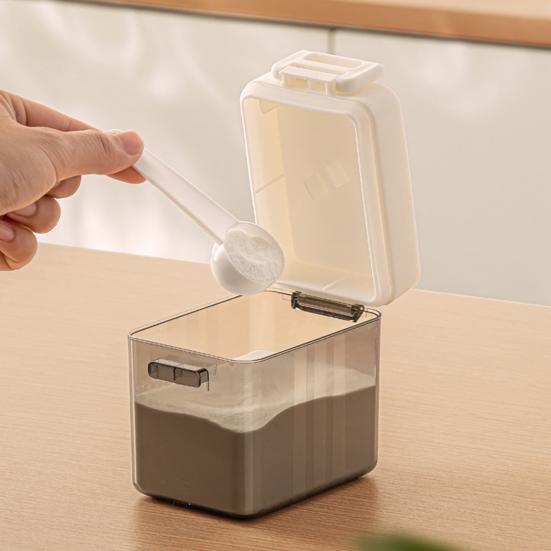 Versiegeltes Glas Lebensmittelqualität Stapelbares Design Küchenaufbewahrungsbox Verdickt Feuchtigkeitsdicht Mehl Zucker Gewürz Aufbewahrungsbehälter