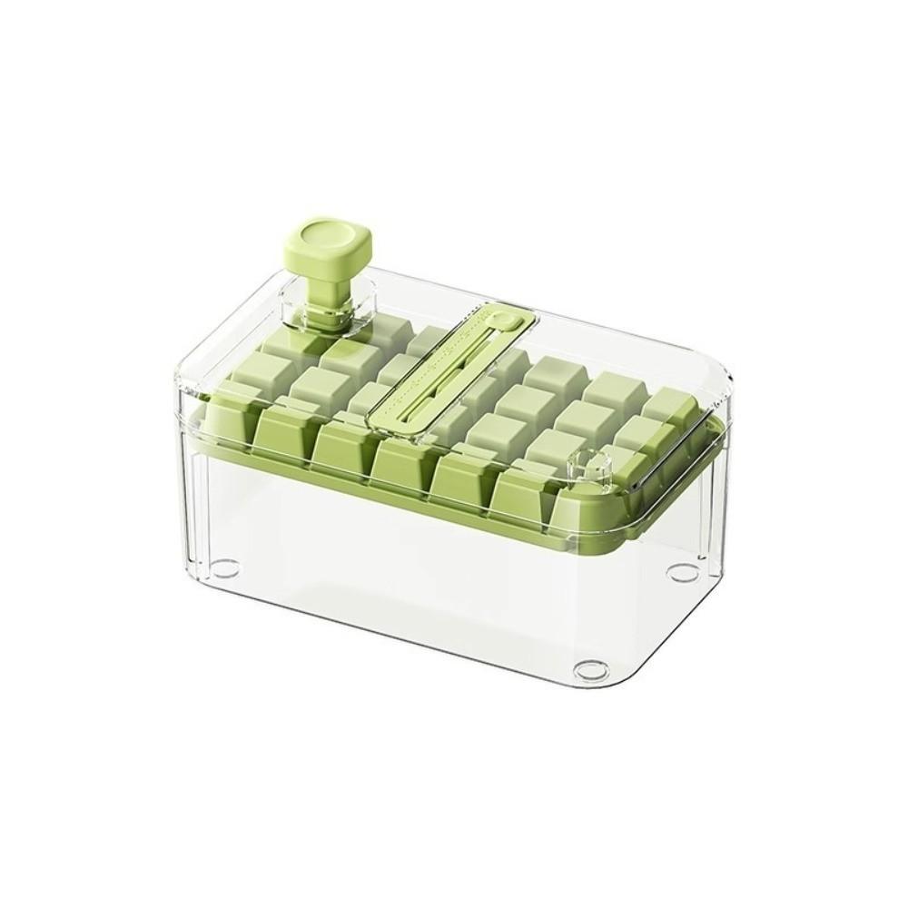 Durable 28/56 Grids Ice Cube Mold Large Capacity with Easy-press Lid Ice Cube Machine Reusable Food-grade Ice Cube Maker