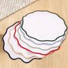 Double-Sided Linen Dining Mat Non-Slip Table Mats Exquisite Heat Insulation Pad  Kitchen