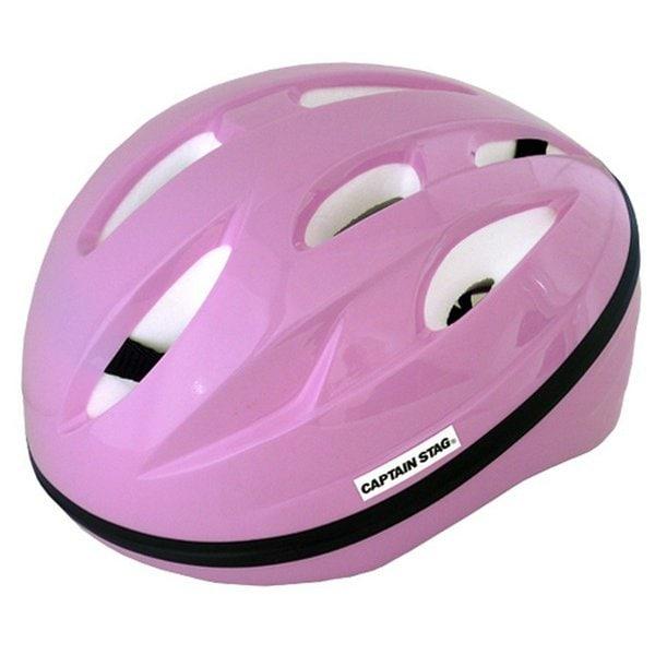 

Captain Stag Captain Stag Y 6539 [bicYcle Helmet For Children Soft Shell S Size Head Circumference 50 56cm Infant Sg Standard Champ Pink]
