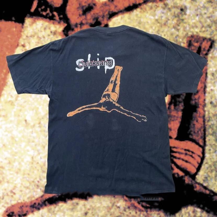 Quicksand Gift For Family Black T-Shirt Cotton All Size Unisex T-Shirt S