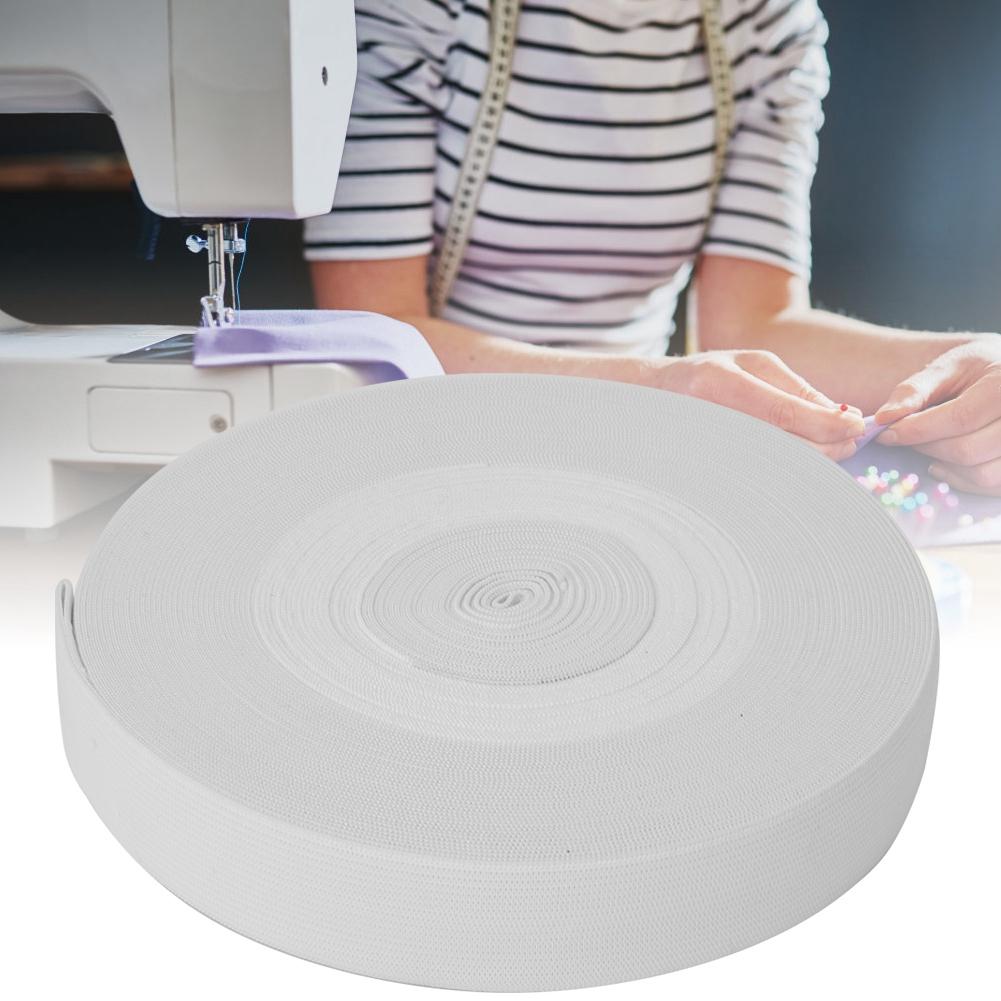 Knitted Elastic Band Thicken Sewing Accessory Craft Collection for Protective Clothing CuffsWhite