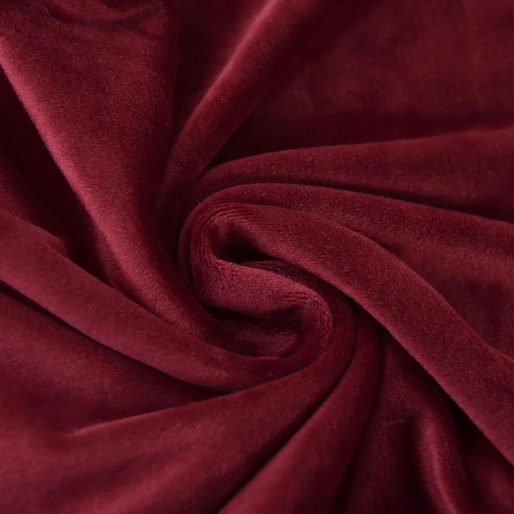 Coprisedili per Sedia in Velluto Super Morbido Colori Uniformi Elastici Coprisedili da Pranzo Rimovibili Protezione Mobili in Spandex per Ristorante