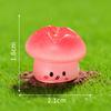 8Pcs/set Multicolors Mini Luminous Vegetable Miniatures Glow in the Dark Resin Ornaments Fairy Garden Decoration Micro Landscape
