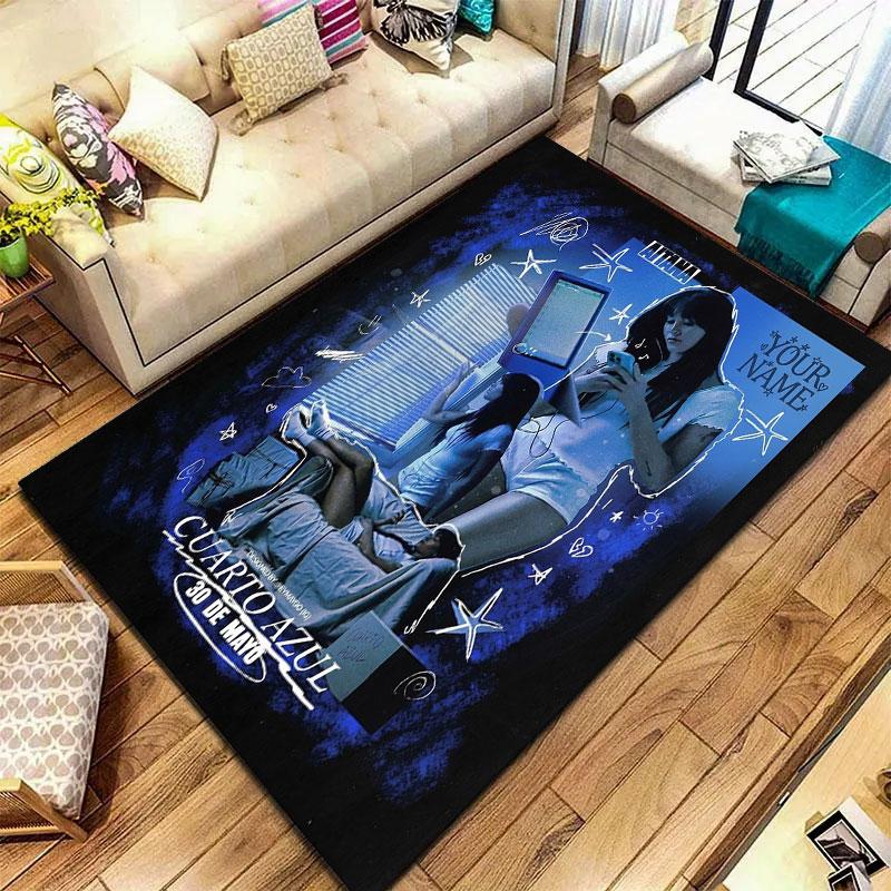Aitana Custom Name Carpet Rug for Living Room Bedroom Home Sofa Decoration,Kids play Non-slip Floor Mat