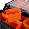 Tool Box Hardware Storage Organizer Small Part Case Portable Plastic Tackle Container with Removable Dividers