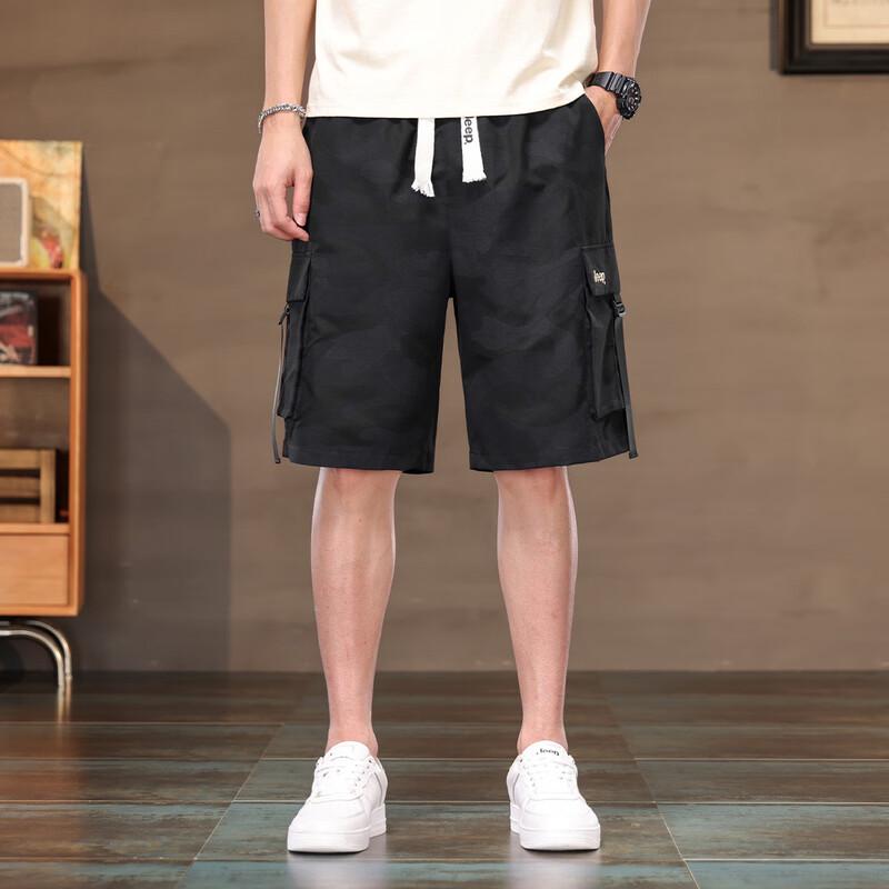 Jeep Men's Summer Camouflage Cargo Shorts