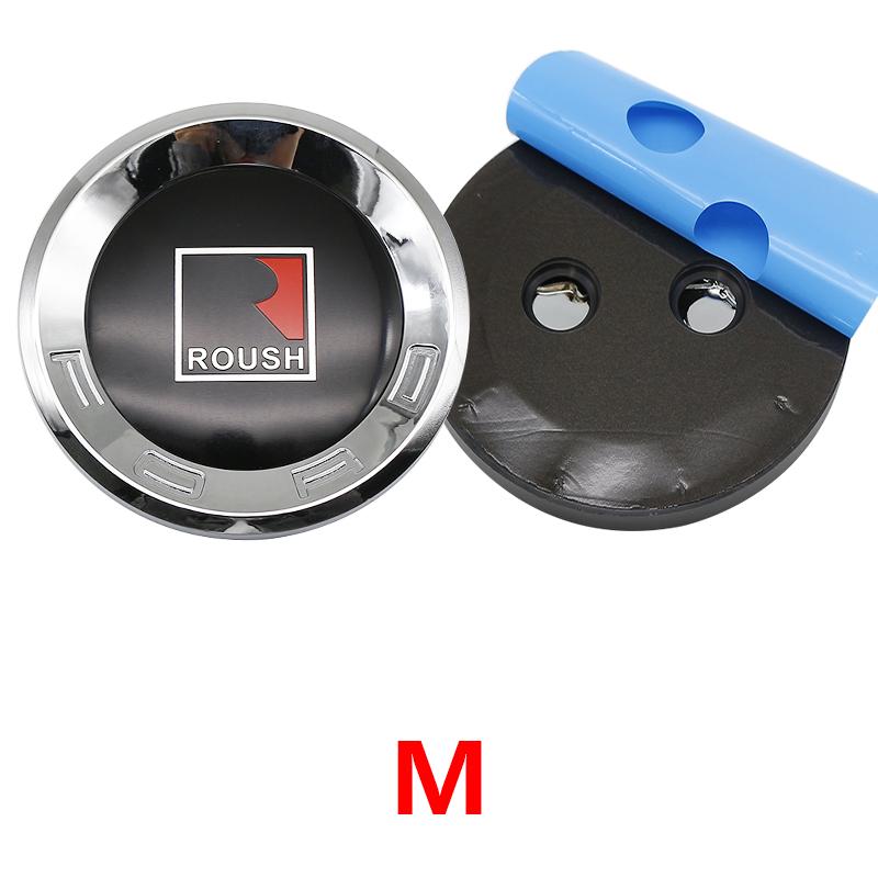150mm Auto Kofferraum Logo Emblem ABS Reifenstil Plakette Aufkleber für Ford Mustang 5.0 Roush Shelby GT500 Cobra Laguna Autozubehör