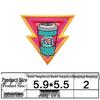 American Style Cartoon Rocket Basketball Embroidered Clothing Patch